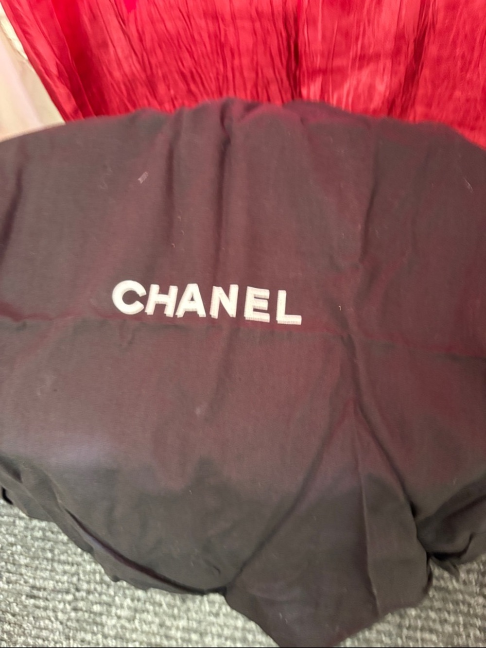 RARE CHANEL Unisex Monogram Travel Bag with Top Handle/ Shoulder Strap- NWOT - Picture 9 of 12